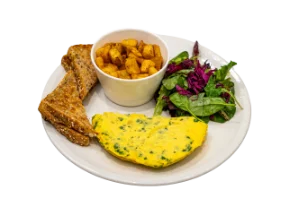 Spinach Omelette